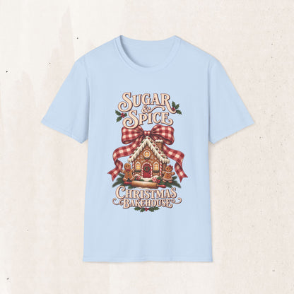 Sugar & Spice Gingerbread Christmas Tee