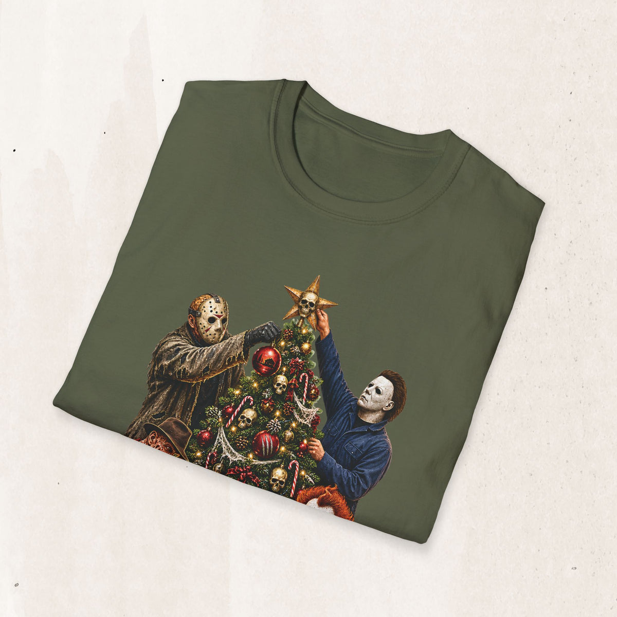Horror Icons Christmas Tee