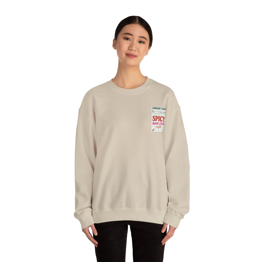 Spicy Book Club Crewneck Sweatshirt Printify