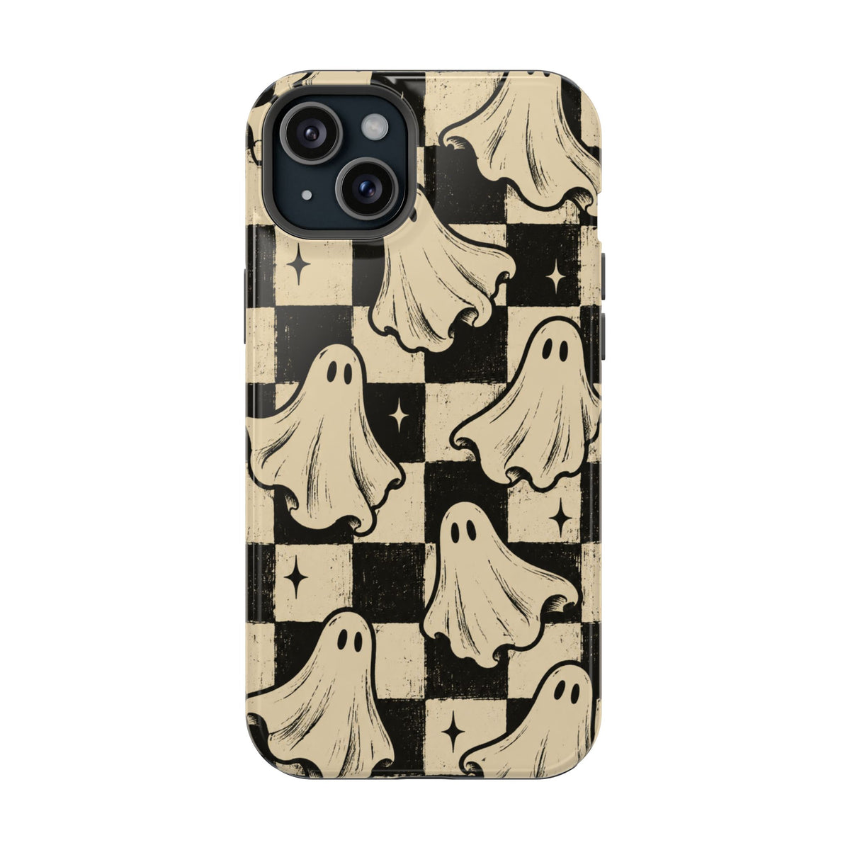 Ghost Checker Magnetic Phone Case, alternate view