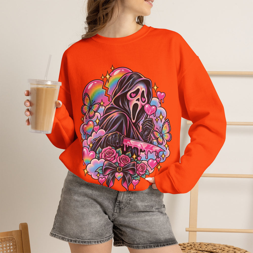 Ghostface Rainbow Crewneck Sweatshirt