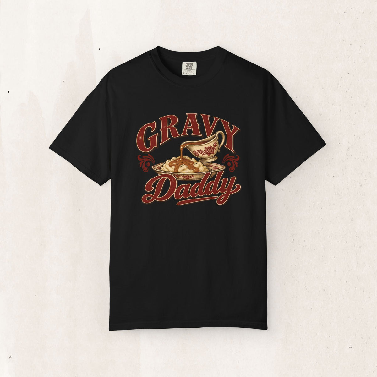 Gravy Daddy T-Shirt — Vintage Comfort Food Graphic Tee for Foodie Dads