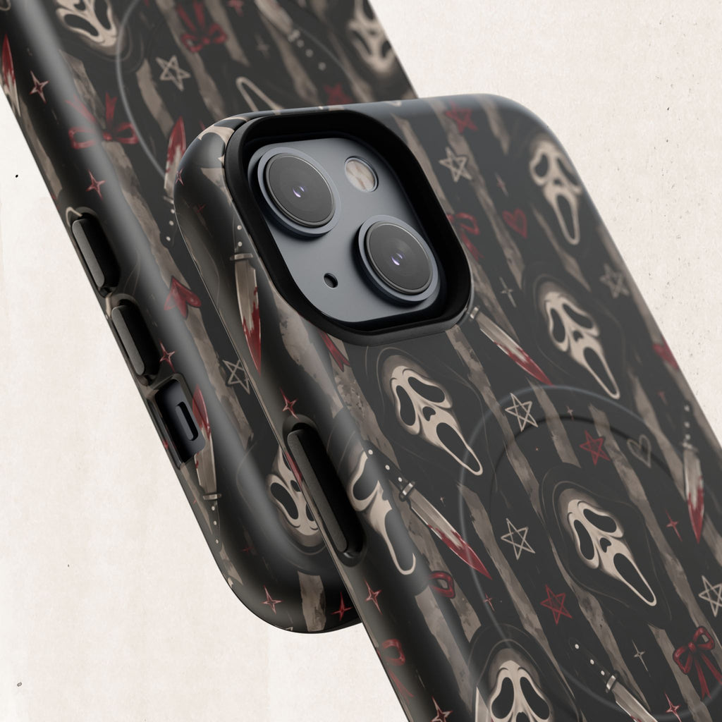 Ghostface Pattern iPhone Case
