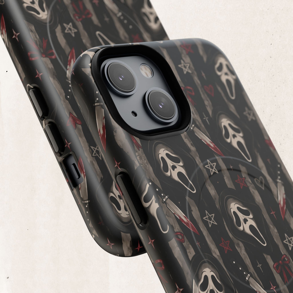 Ghostface Pattern iPhone Case