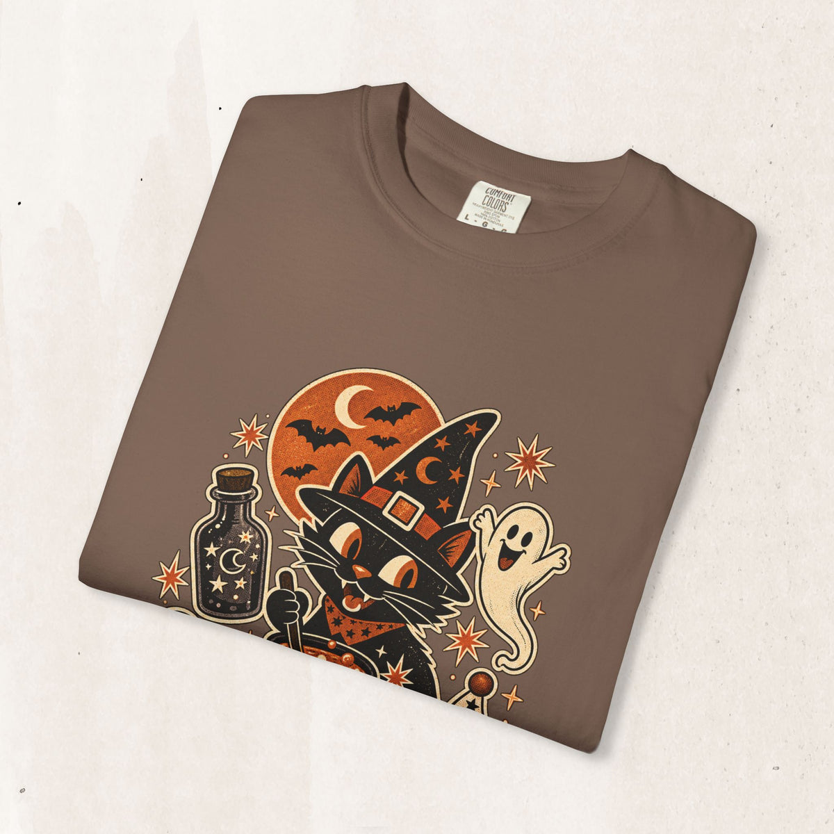 Halloween Cats & Pumpkins Tee