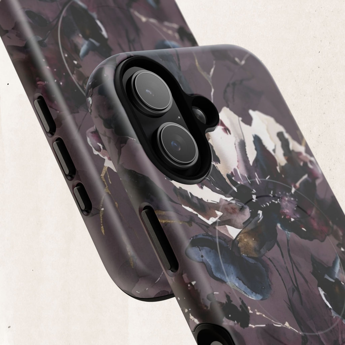 Floral Noir Magnetic Phone Case