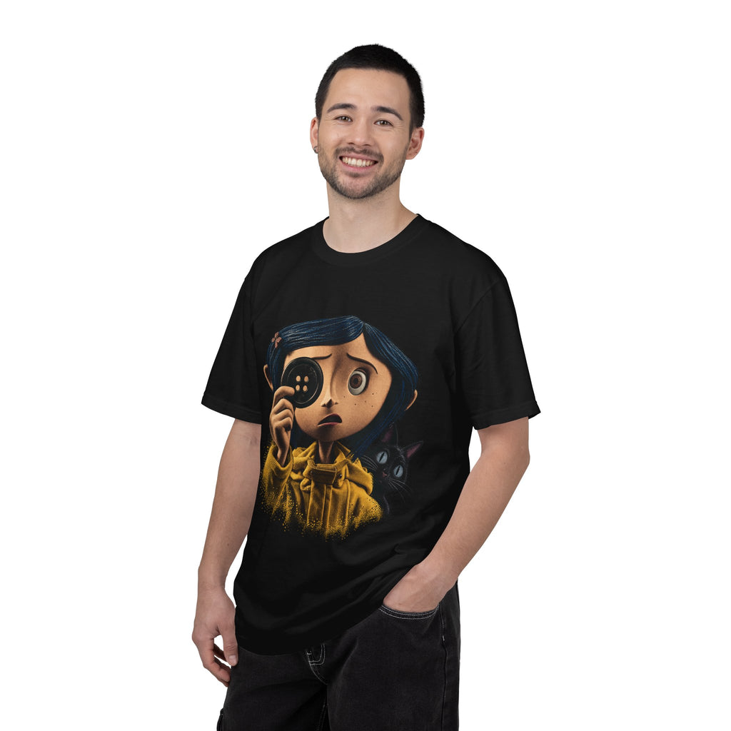 Coraline Button-Eye Graphic Tee