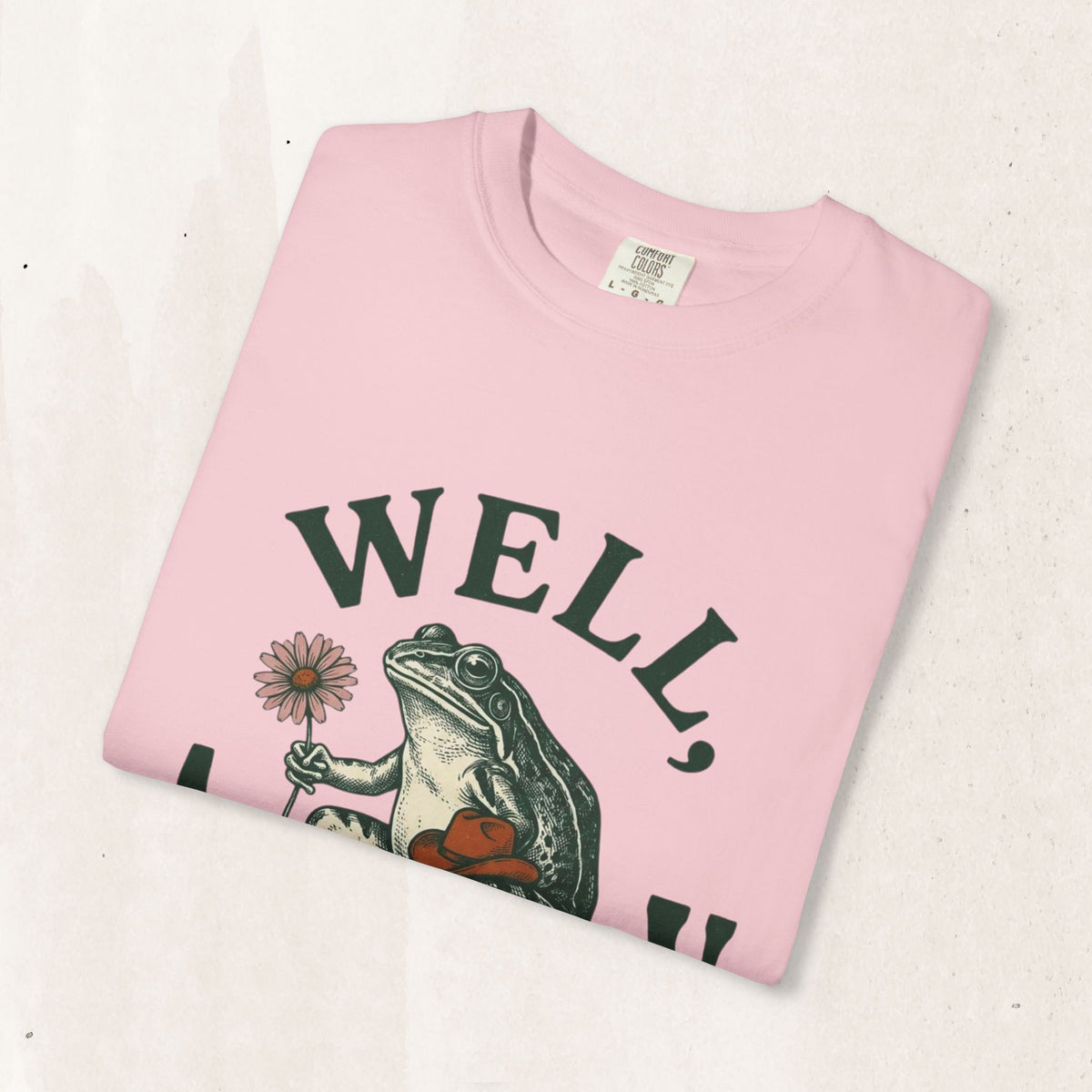Frog Graphic "Well, Anyway" Tee