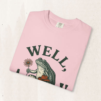 Frog Graphic "Well, Anyway" Tee