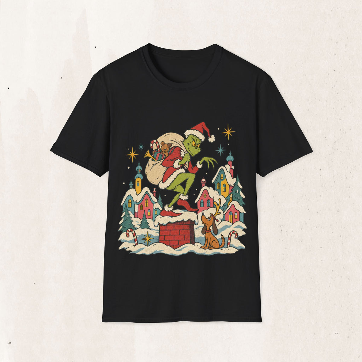 The Grinch Who Stole Christmas Graphic Tee