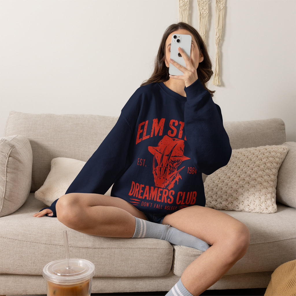 Elm Street Dreamers Club Crewneck Sweatshirt
