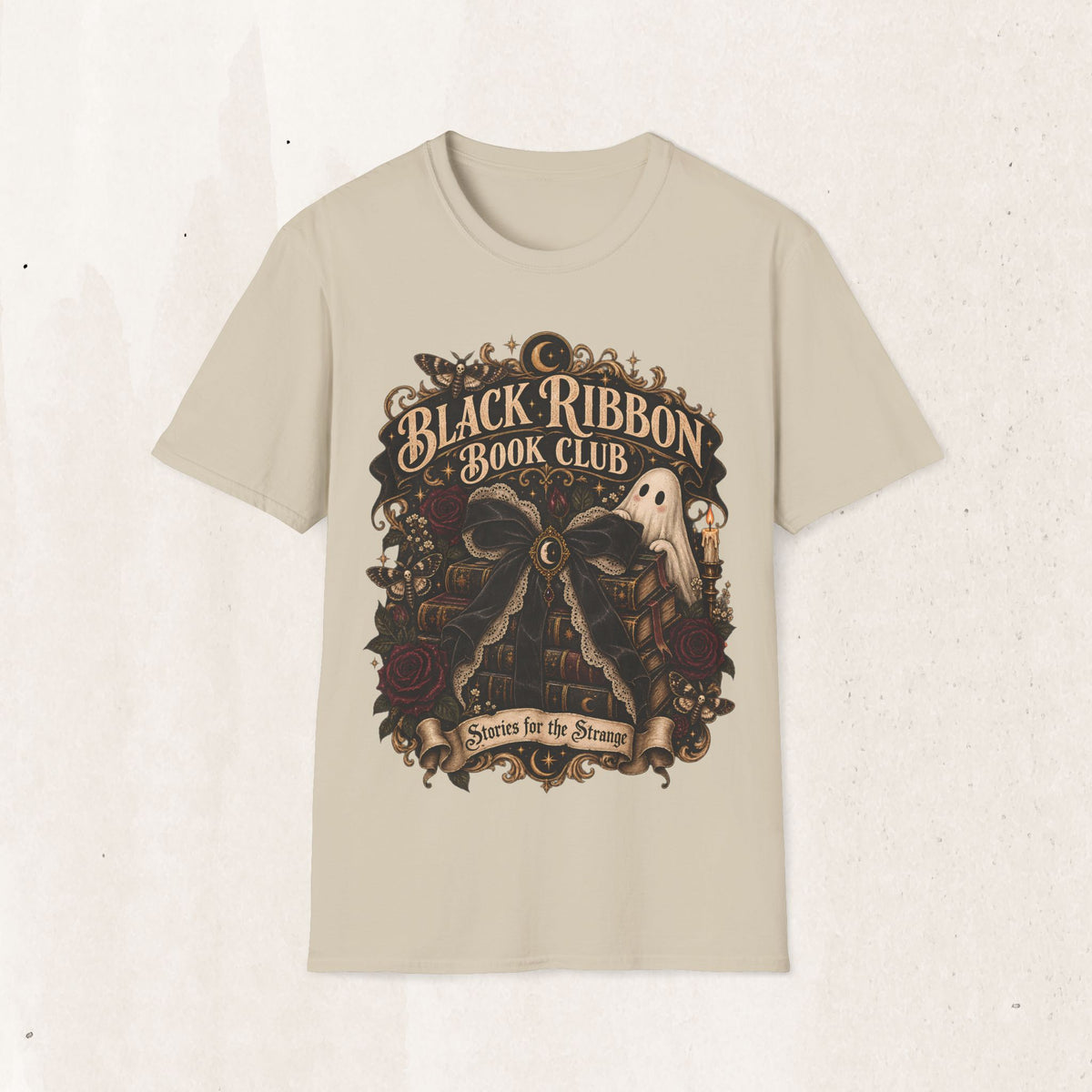 Black Ribbon Book Club Graphic Tee