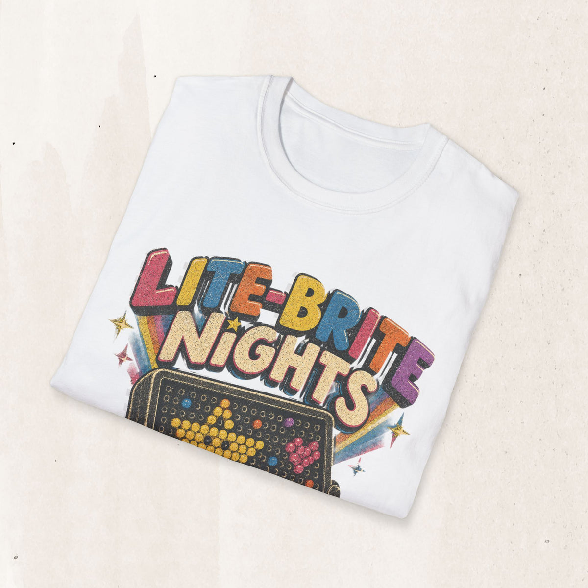 Lite-Brite Graphic Tee