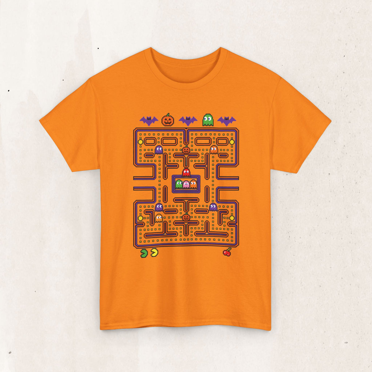 Halloween Pac-Man Graphic Tee