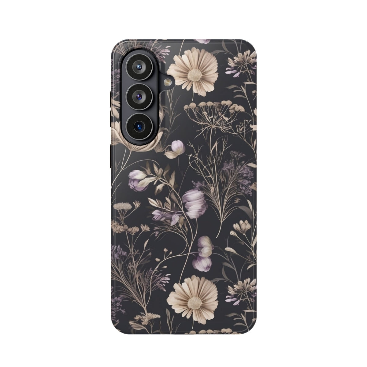 Dark Floral Magnetic Phone Case, alternate view
