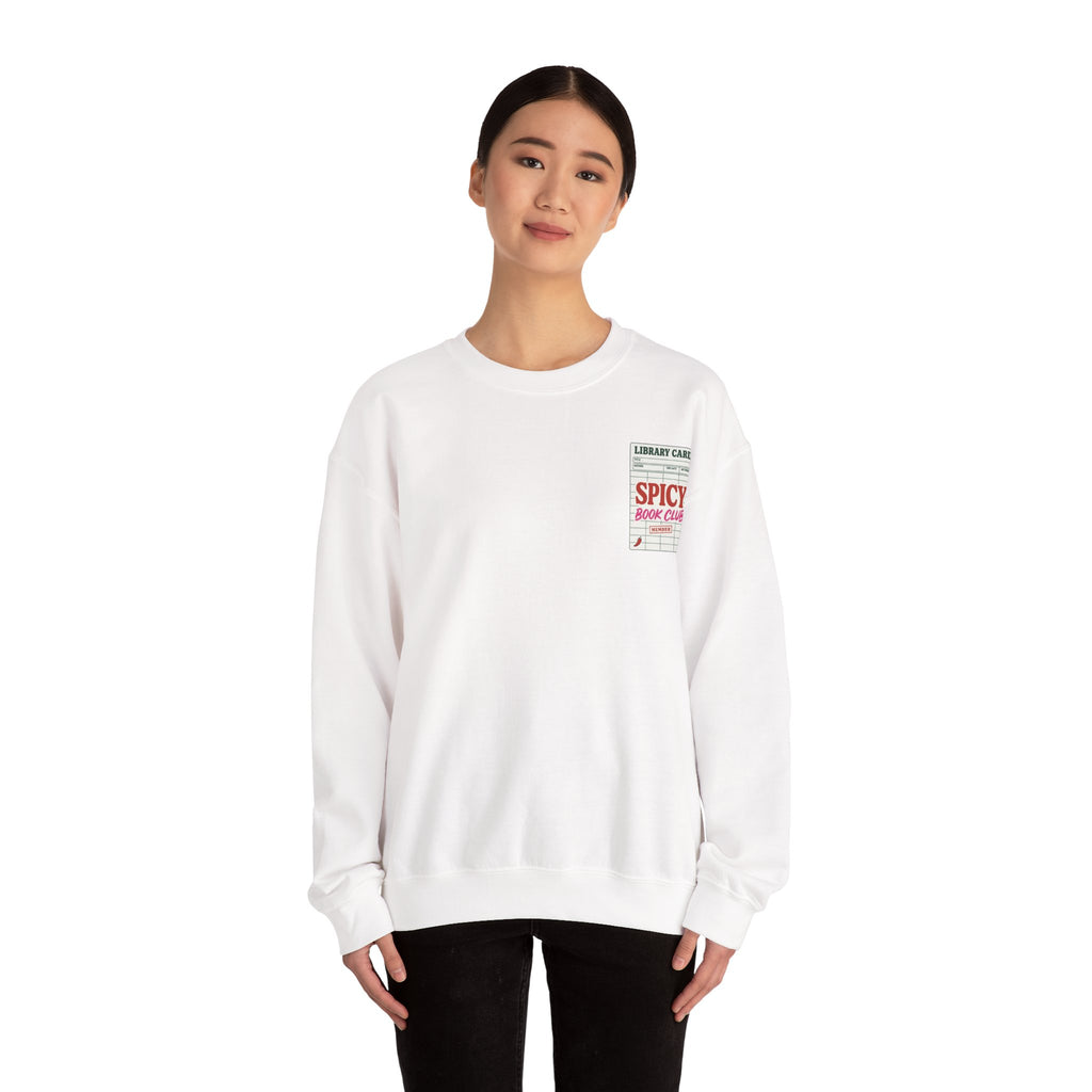 Spicy Book Club Crewneck Sweatshirt Printify