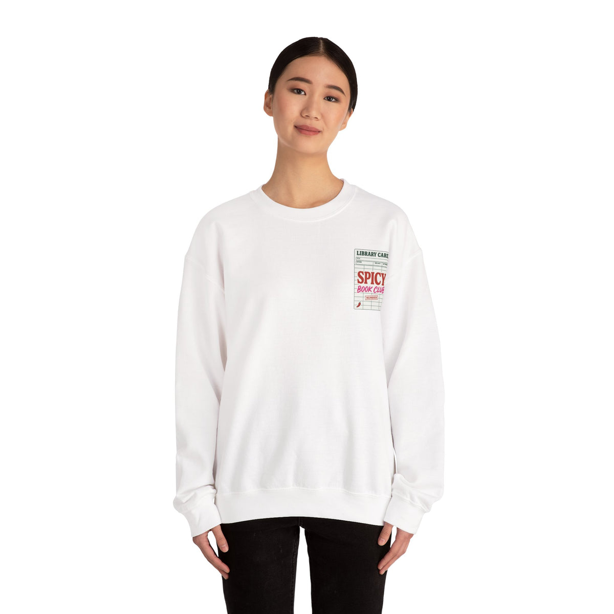 Spicy Book Club Crewneck Sweatshirt Printify