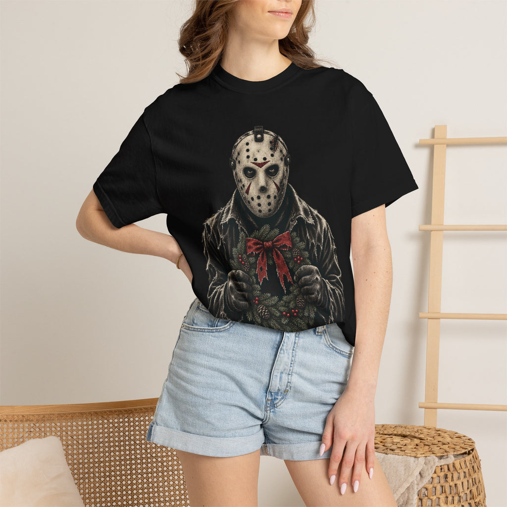 Jason Voorhees Wreath Tee