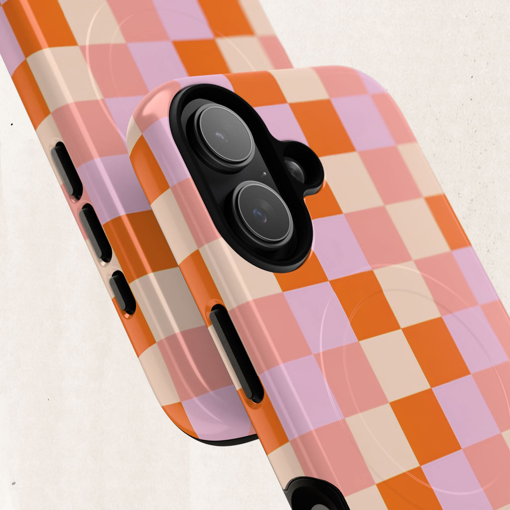 Checkerboard Magnetic Phone Case