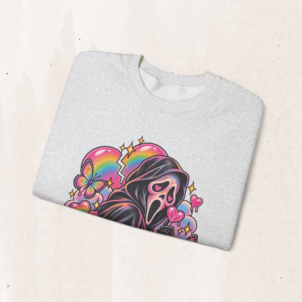 Ghostface Rainbow Crewneck Sweatshirt