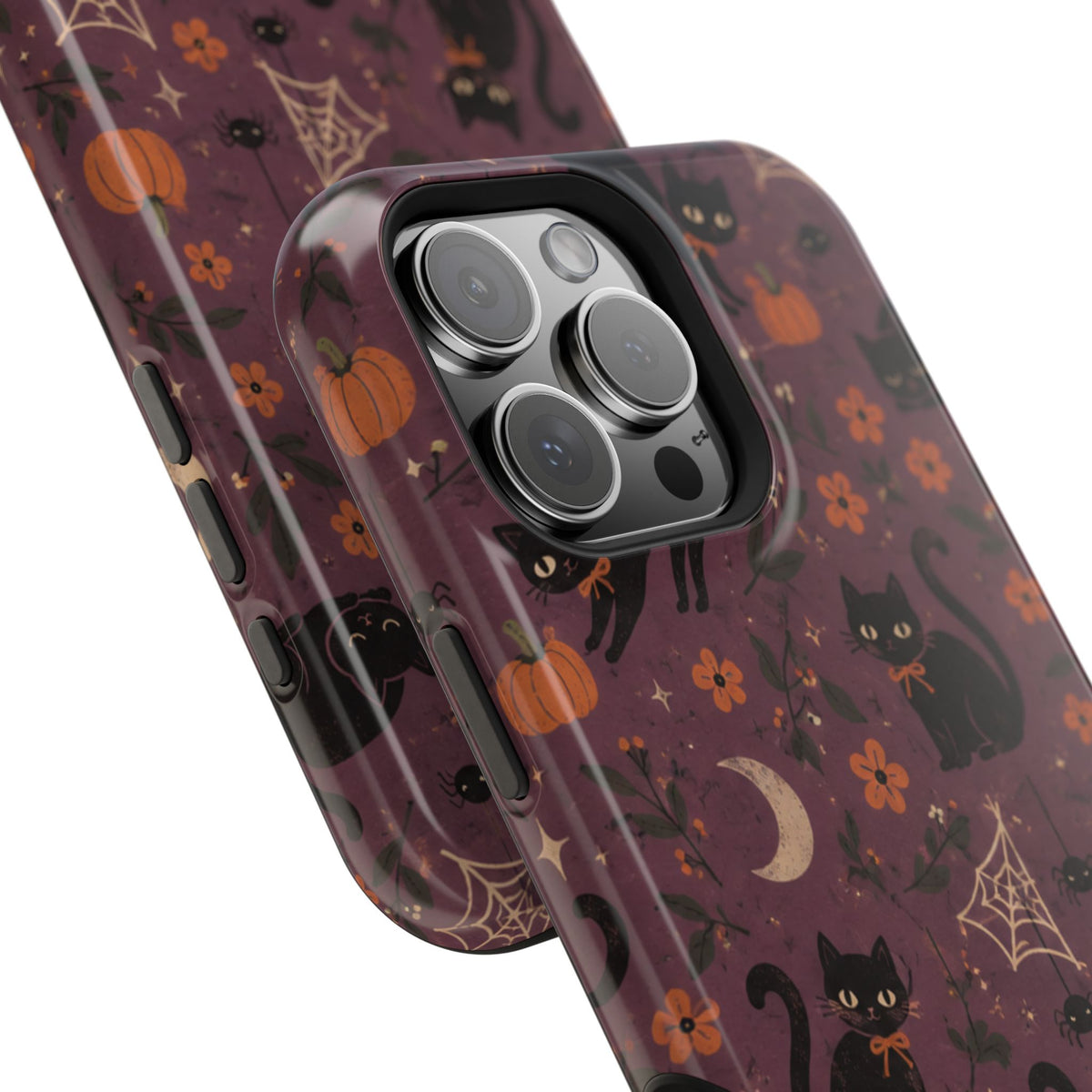 Halloween Black Cat MagSafe Phone Case, alternate view