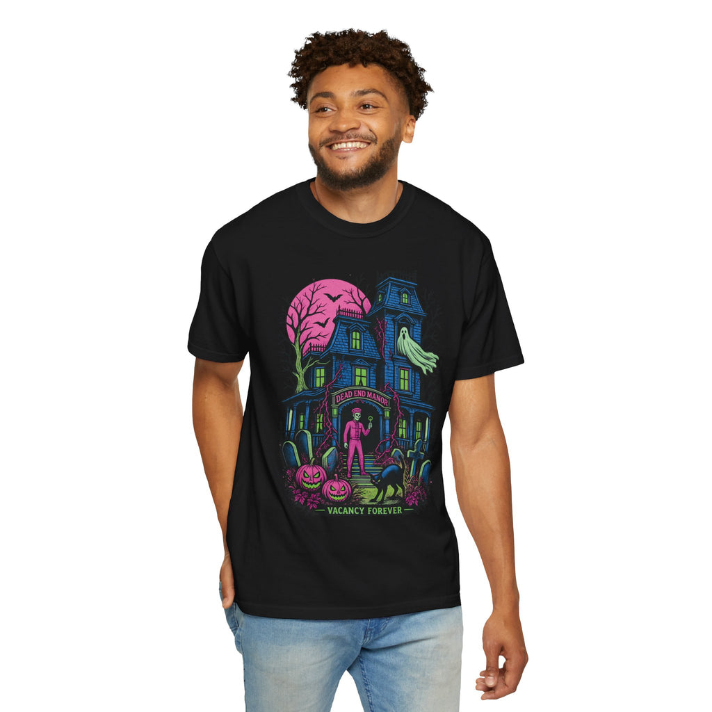 Haunted Hotel "Vacancy Forever" Neon Tee