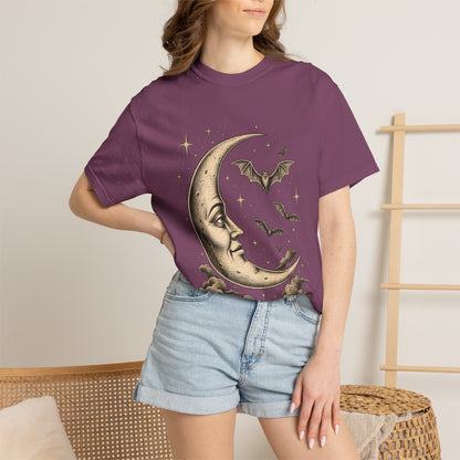 Crescent Moon & Bats Tee