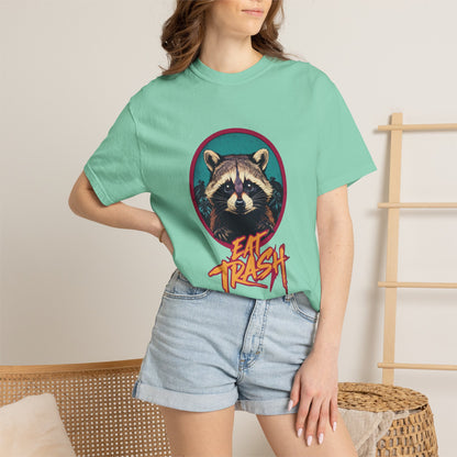 Raccoon 'Eat Trash' Graphic Tee