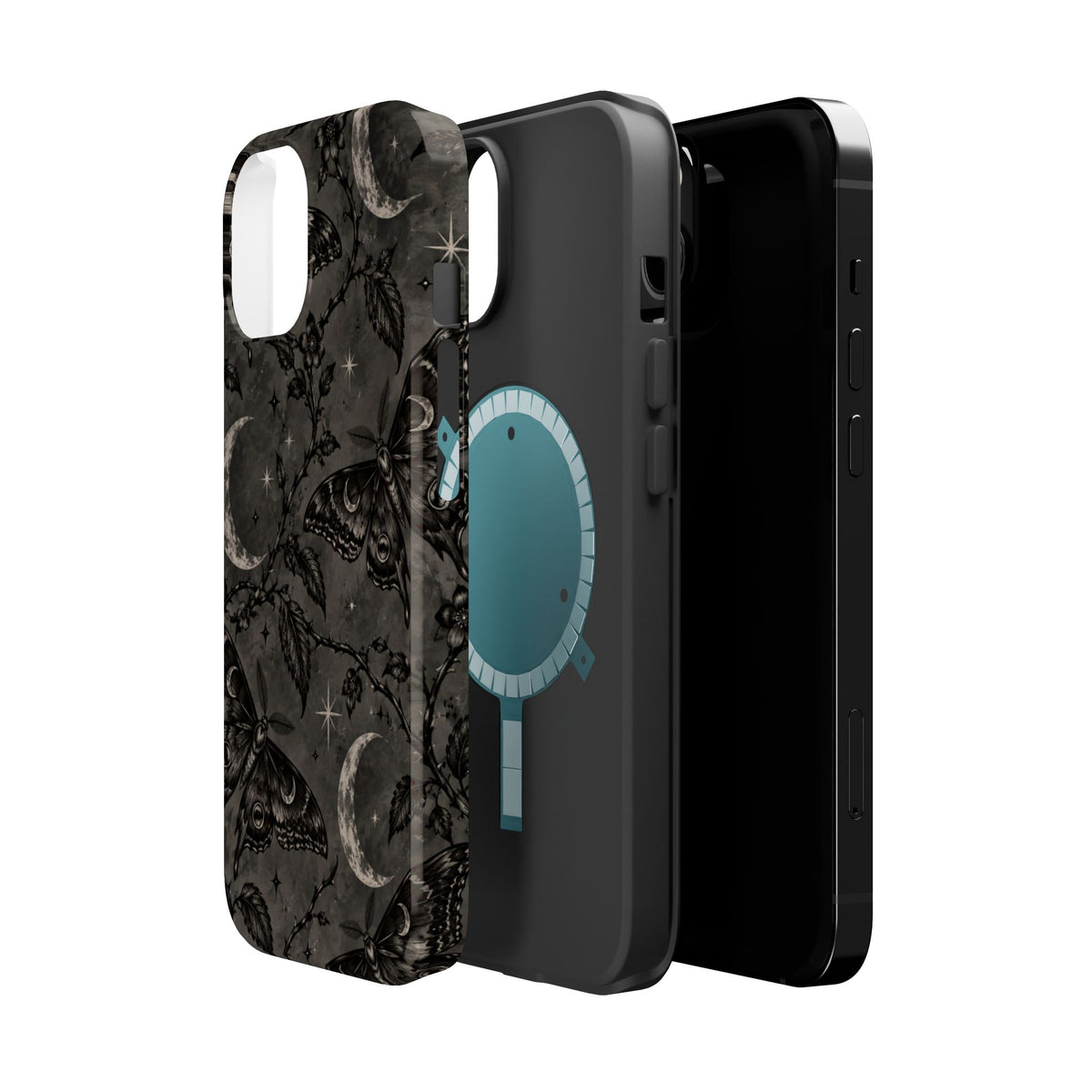 Moon Moth Magnetic Phone Case, alternate view