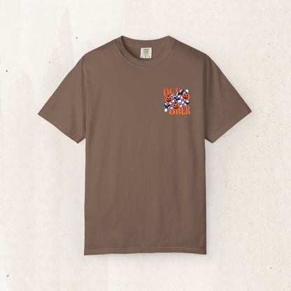Embroidered Retro "October" Halloween Tee