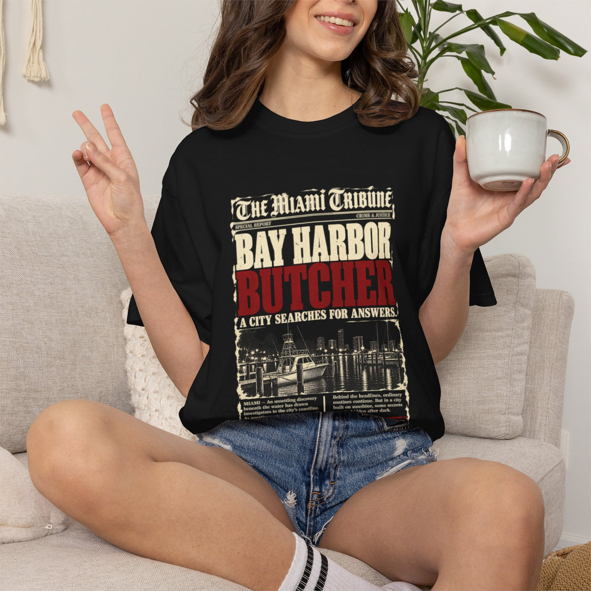 Bay Harbor Butcher Graphic Tee, alternate view