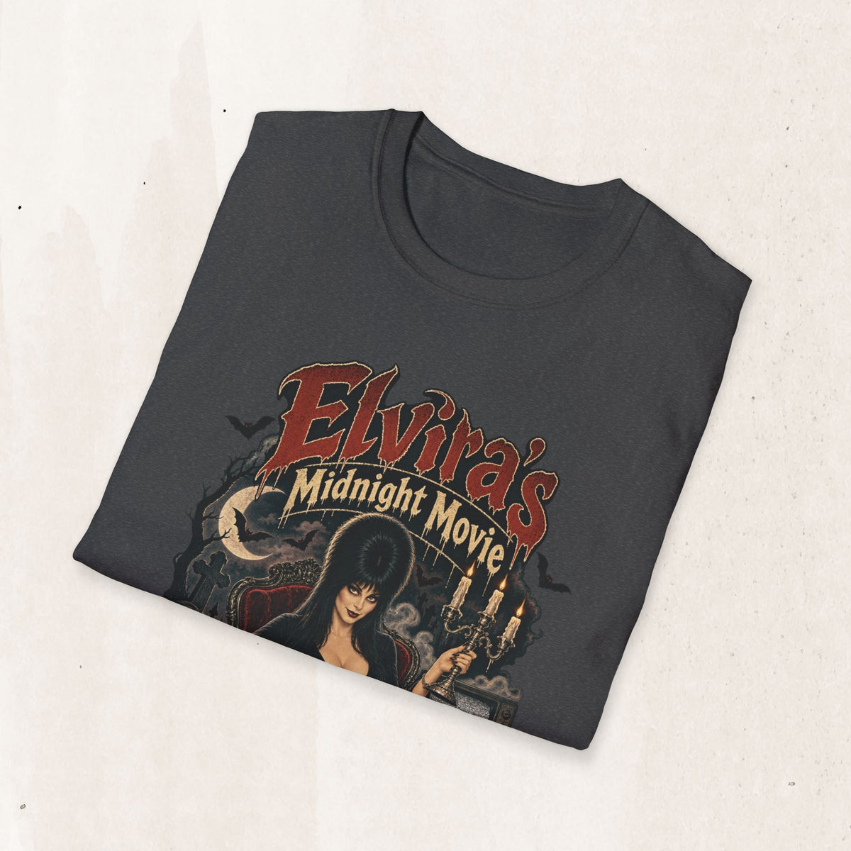 Elvira's Midnight Movie T-Shirt