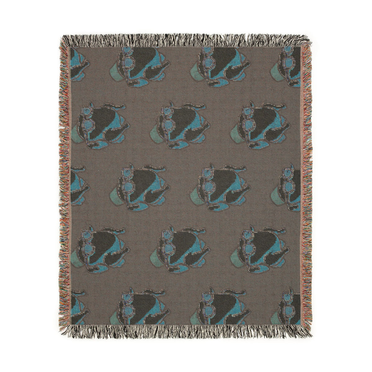 FRIENDS Turkey Pattern Woven Blanket Printify