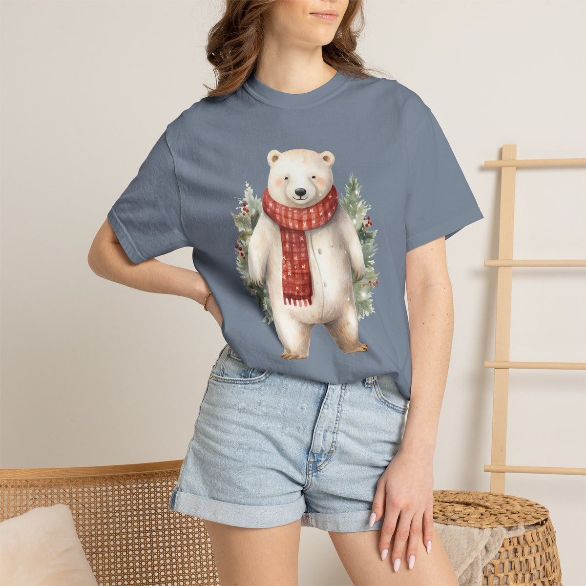 Polar Bear Christmas Tee