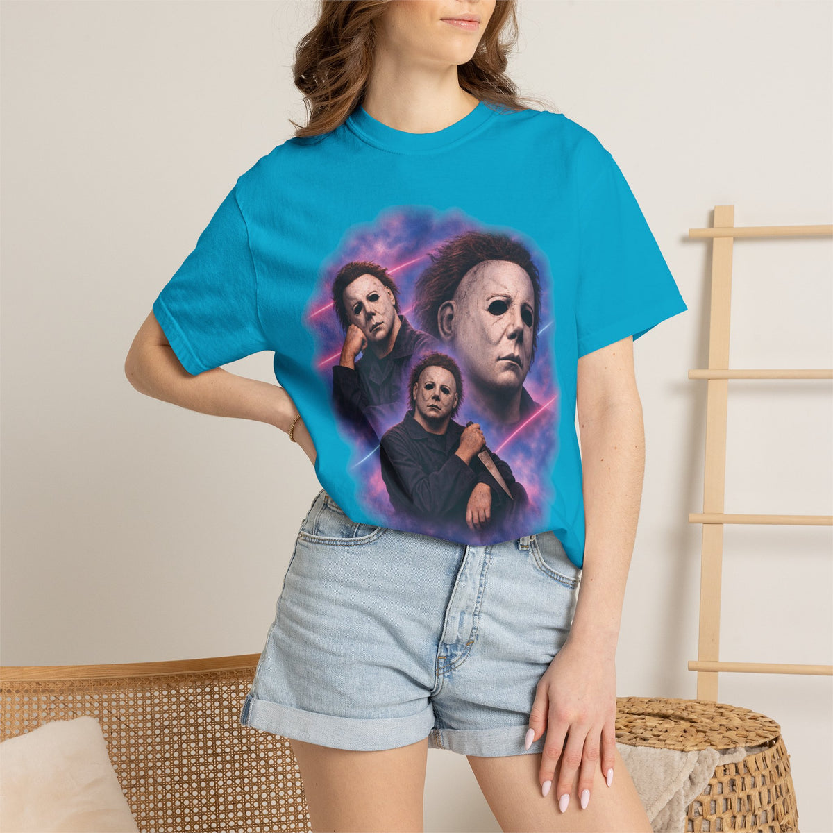Michael Myers 80's Portrait Tee