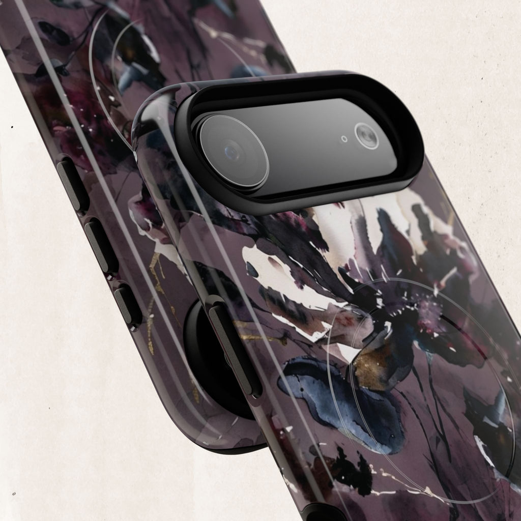 Floral Noir Magnetic Phone Case