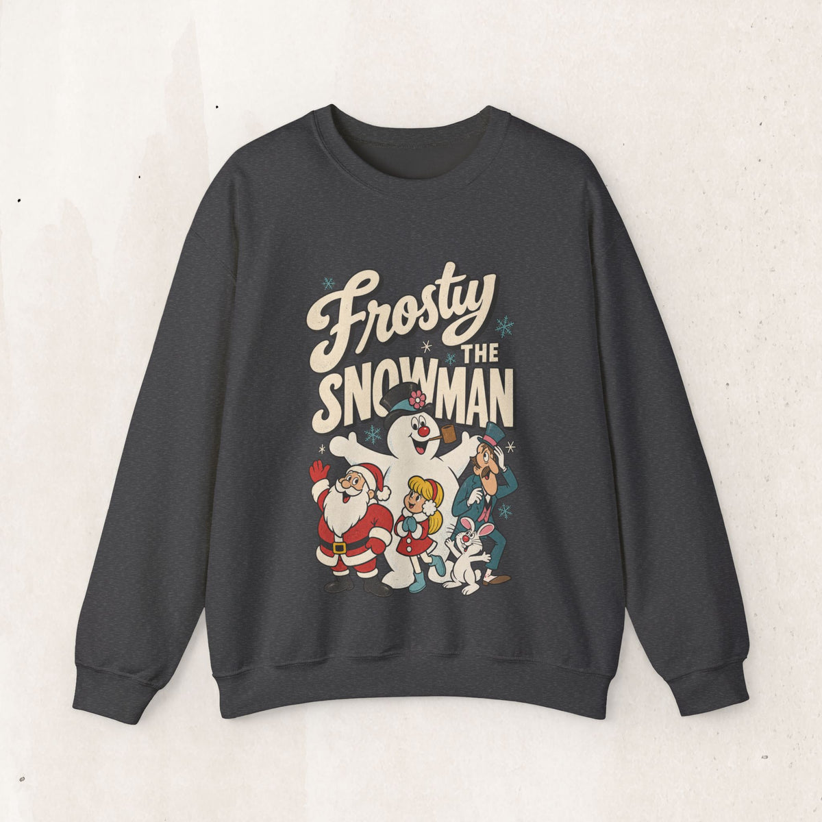 Frosty the Snowman Vintage Holiday Crewneck Sweatshirt