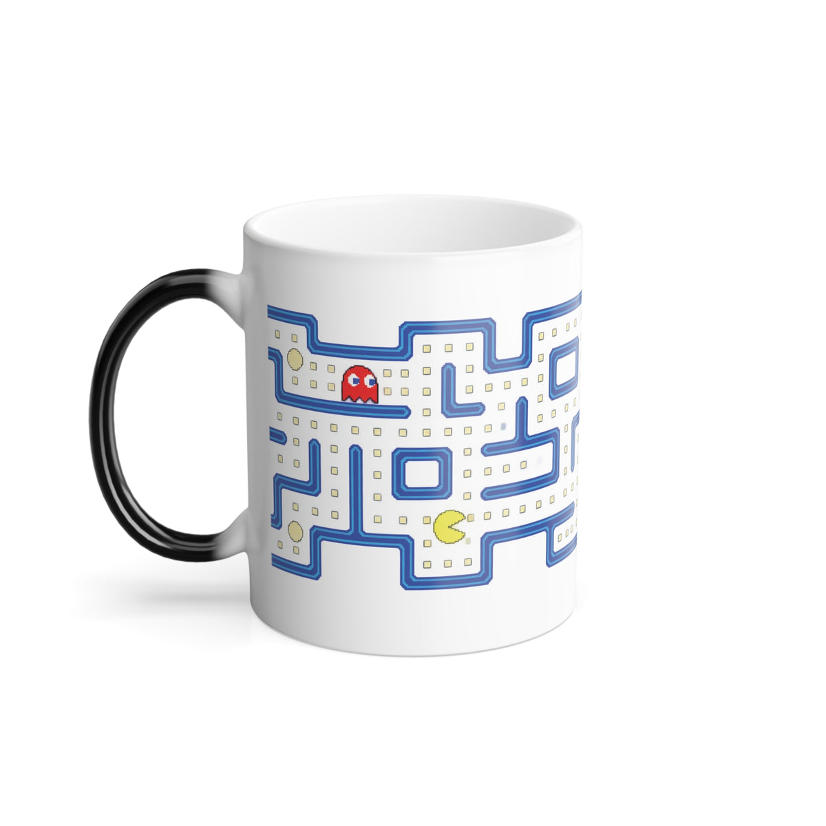 Pac-Man Maze Color-Changing Mug