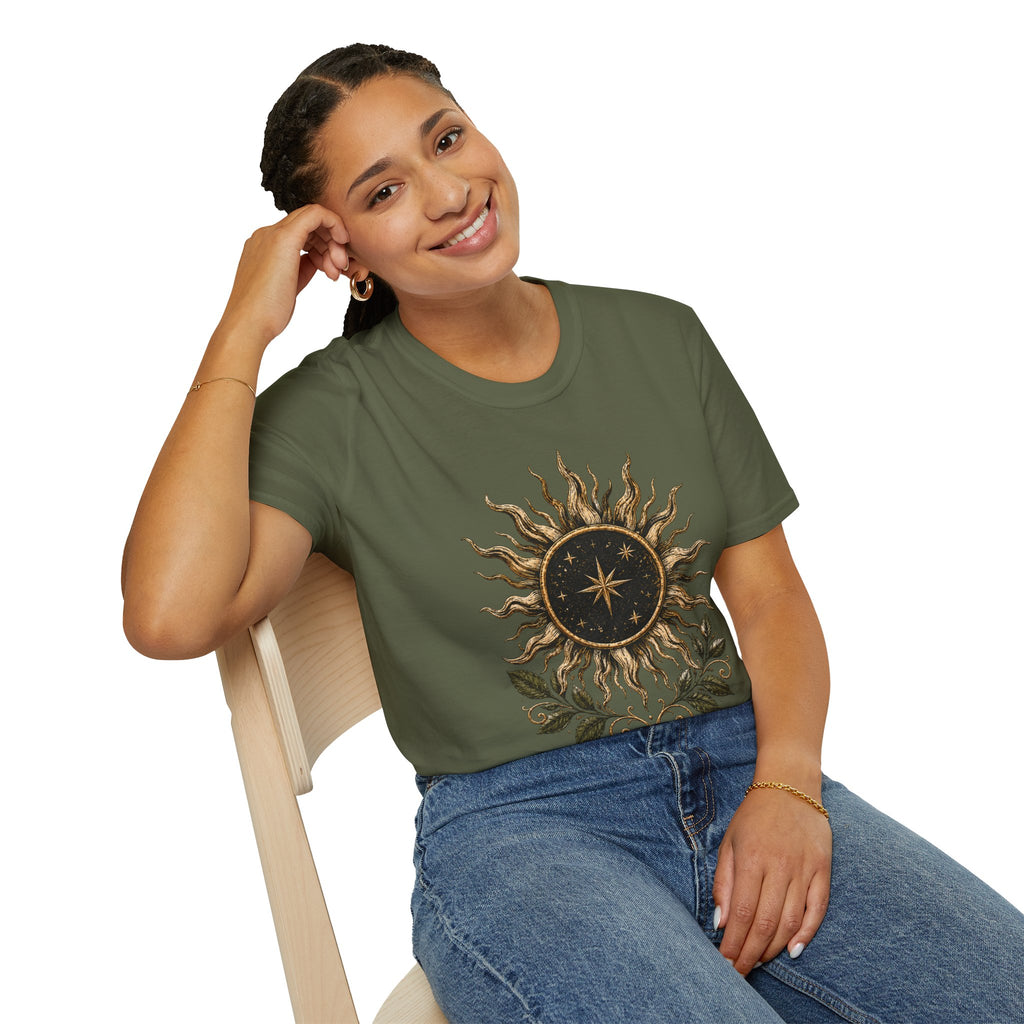 Solar Compass Celestial Sun Tee
