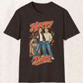 Happy Days Graphic Tee – Retro 70s TV Shirt – Dark Chocolate