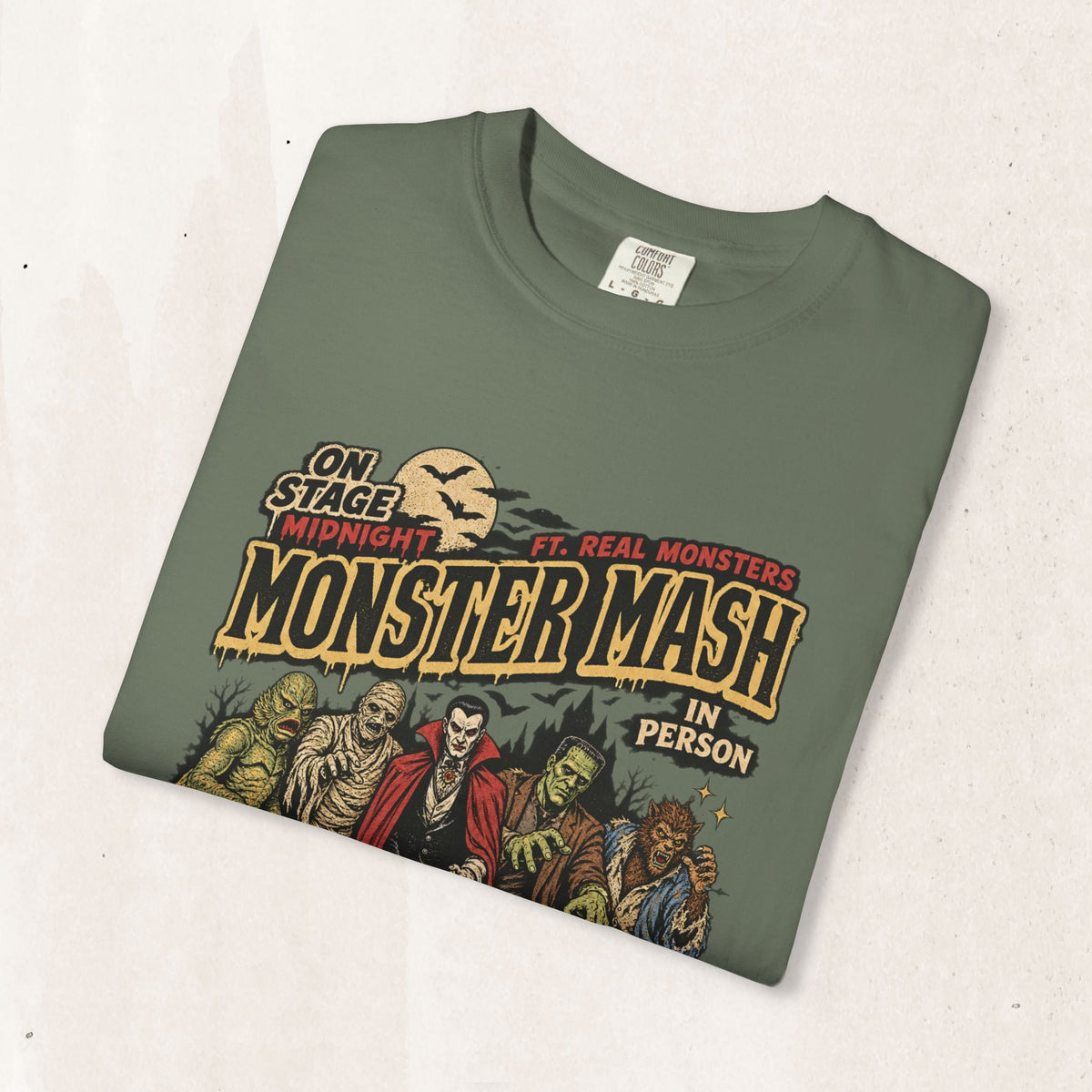 Monster Mash Vintage Horror Tee