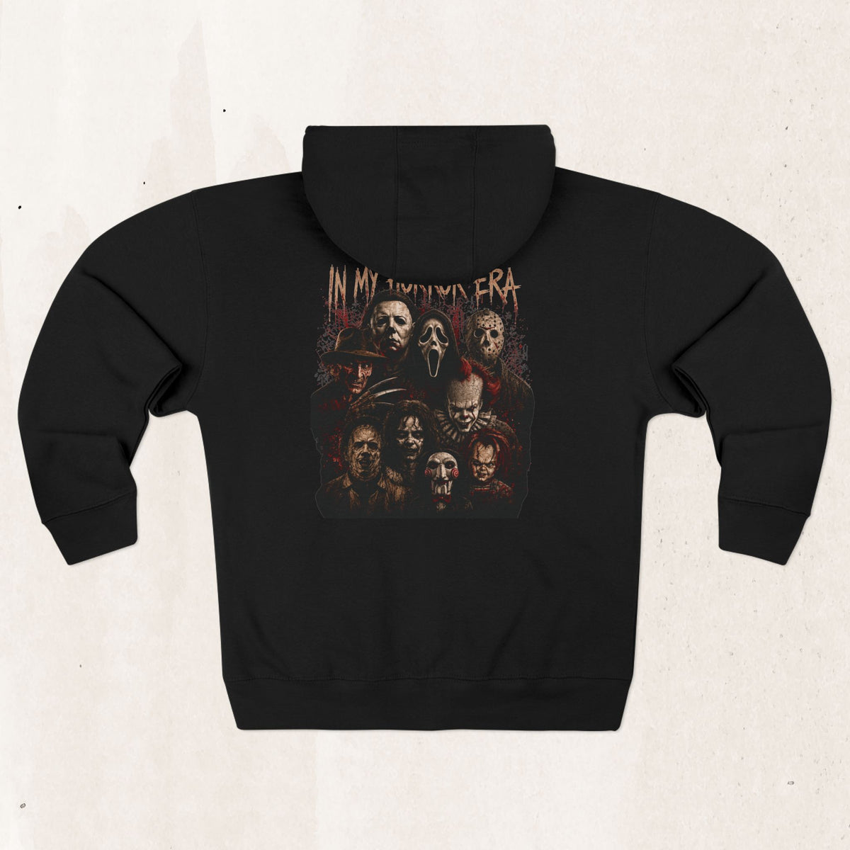 Horror Icons Zip-Up Hoodie
