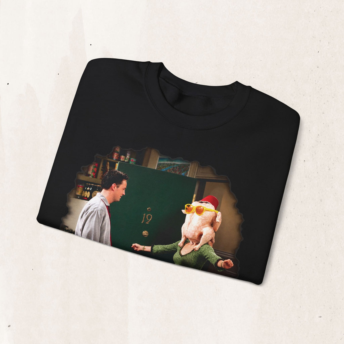 Give Thanks FRIENDS Thanksgiving Sweatshirt Printify