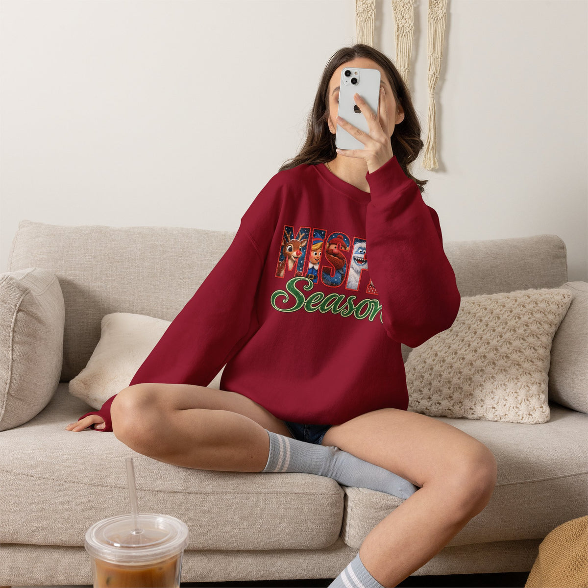 Rudolph "Misfit Season" Crewneck Sweatshirt