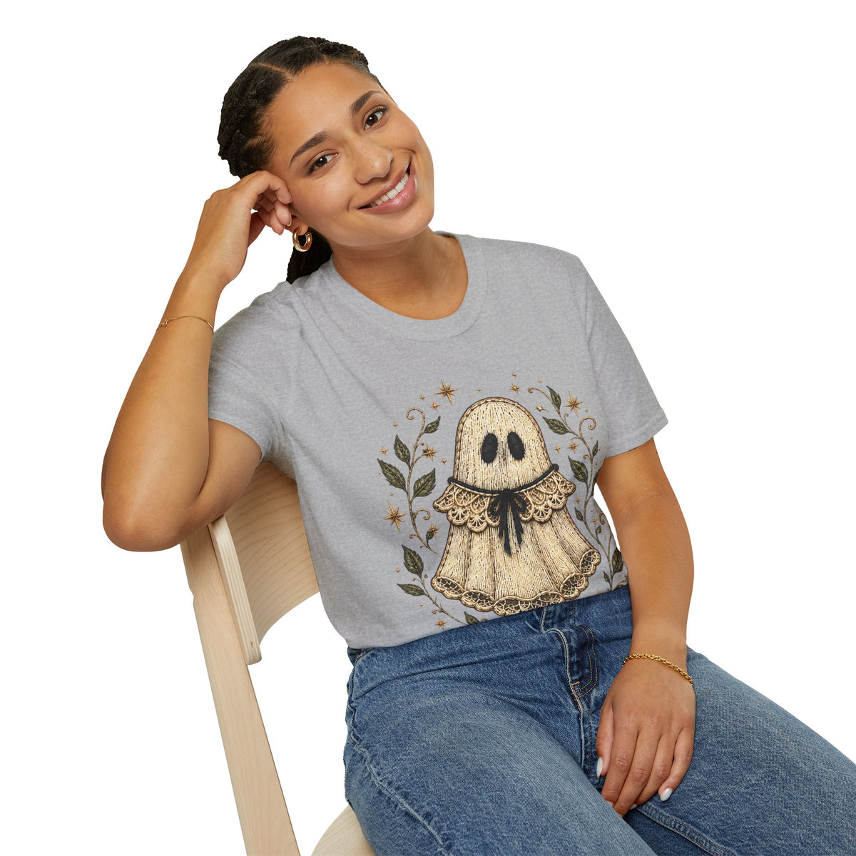 Vintage Lace Ghost Tee