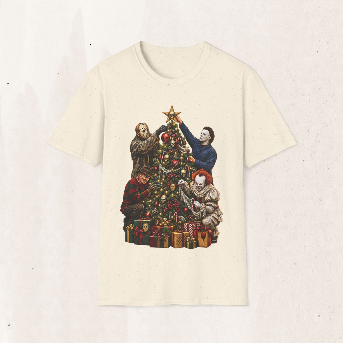 Horror Icons Christmas Tee