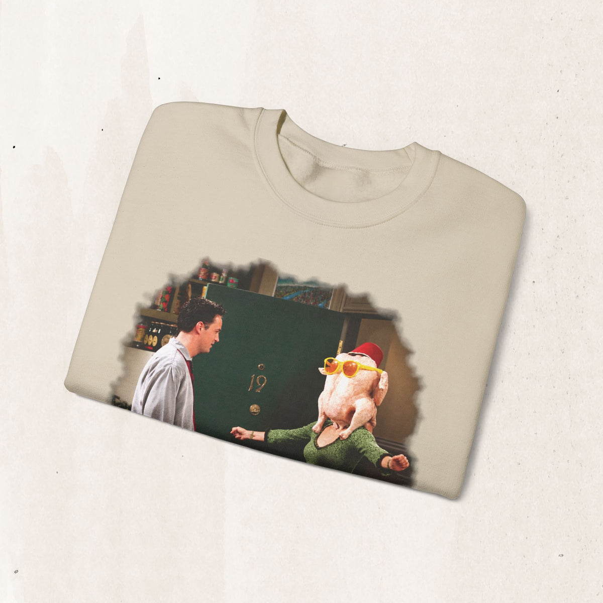 Give Thanks FRIENDS Thanksgiving Sweatshirt Printify