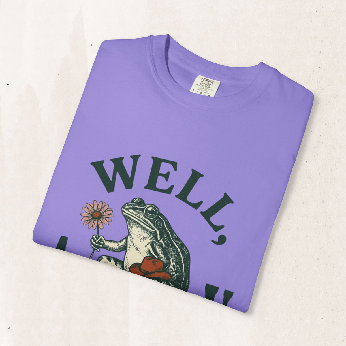 Frog Graphic "Well, Anyway" Tee