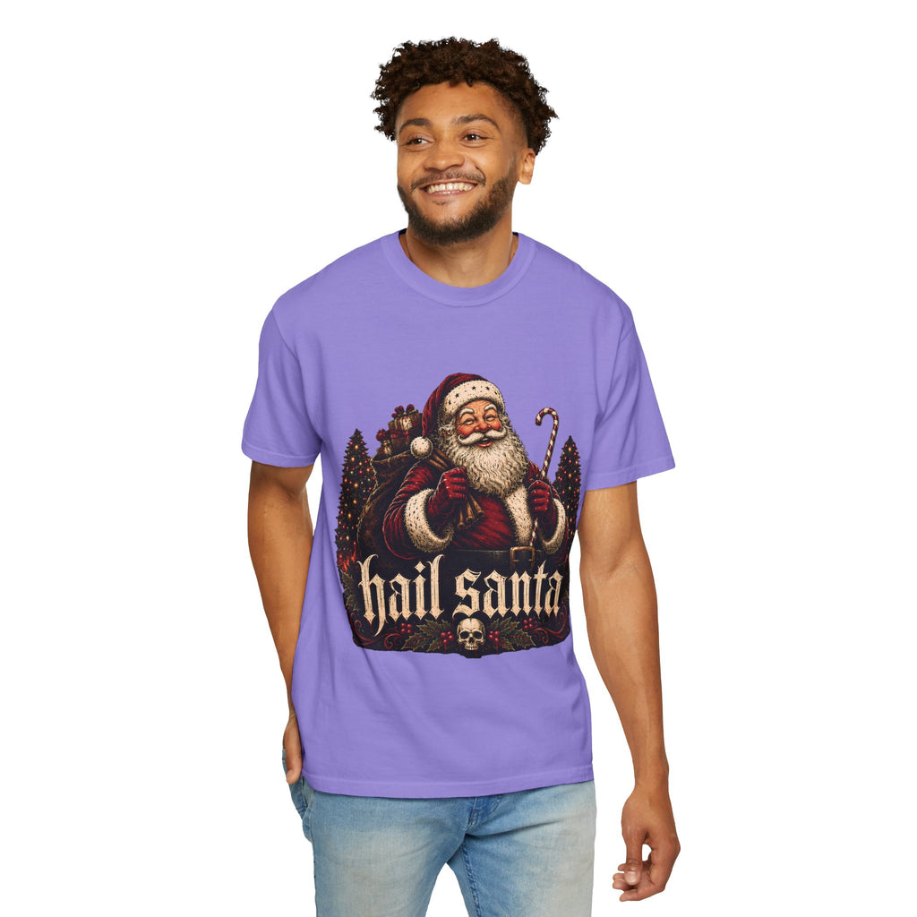 Hail Santa Vintage Graphic Tee