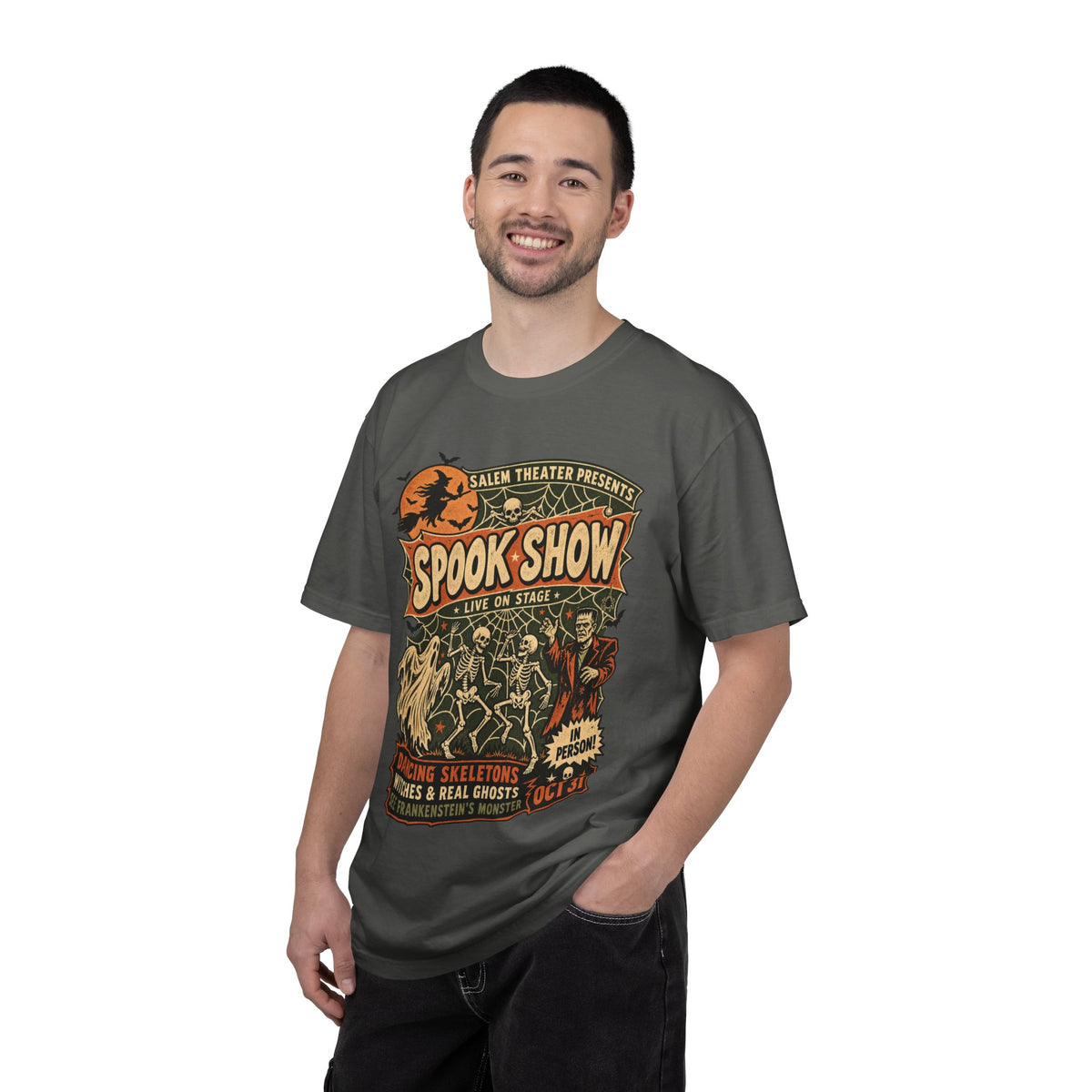 Vintage Spook Show Halloween Tee